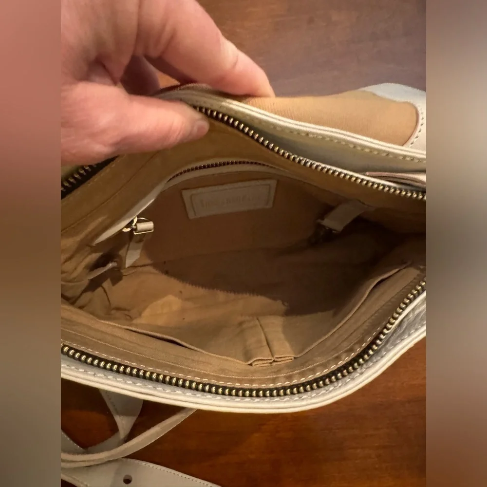 The "Anything you want it to be" Bixi Awotan Bag bone studded leather crossbody - Picture 9 of 16